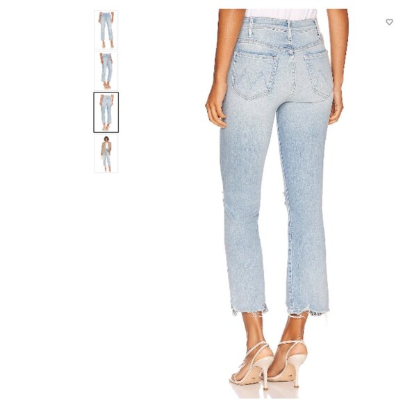 MOTHER | The Hustler Ankle Chew (Petal Plucker) Size 30 NWT - Picture 2 of 10